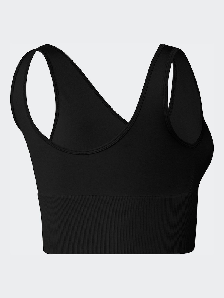adidas originals Black Seamless Bralette - Image 2 of 2