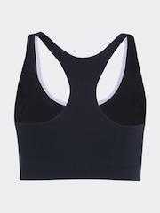 adidas Black x Originals Mid Support Training Bra - Image 2 of 6