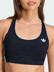 adidas Black x Originals Mid Support Training Bra - Image 5 of 6