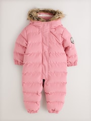 Superdry Pink Everest Snowsuit - Image 1 of 4