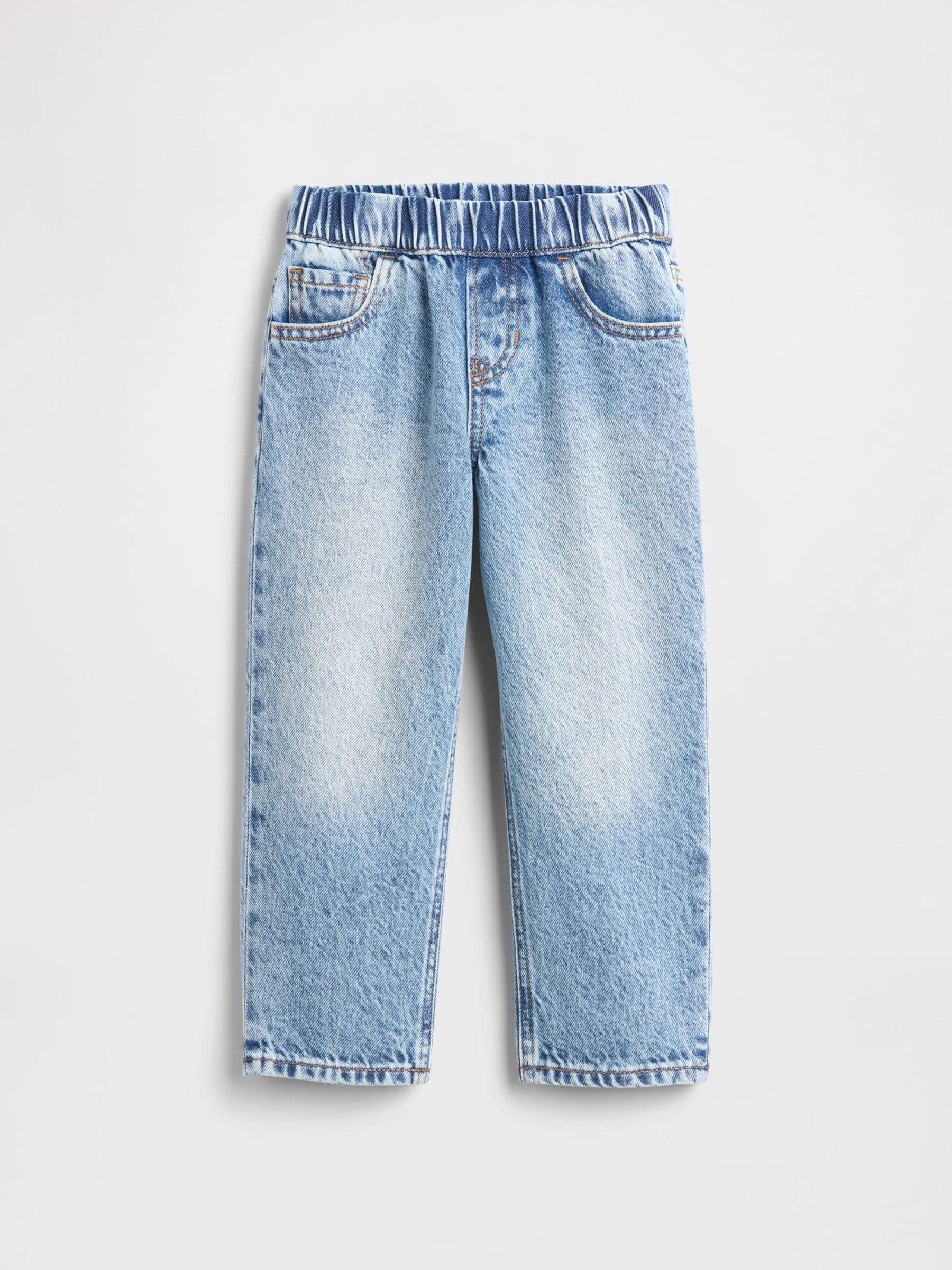 Gap Mid Wash Pull On Baggy Jeans (6mths-5yrs)