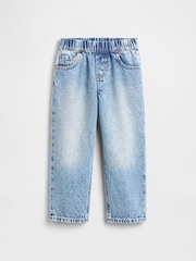 Blugi Gap cu talie elastică, model baggy (6luni-5ani) - Imaginea 1 din 2