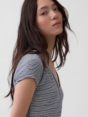 Gap Blue stripe Modern Maxi Dress - Image 4 of 4