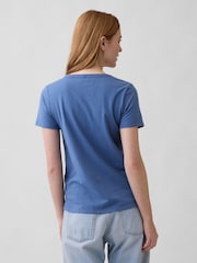 Gap Favourite - T-shirt con scollo a V - Immagine 2 di 5