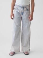 Gap Blue High Waisted Easy Horseshoe Jeans (5-13yrs) - Image 1 of 5