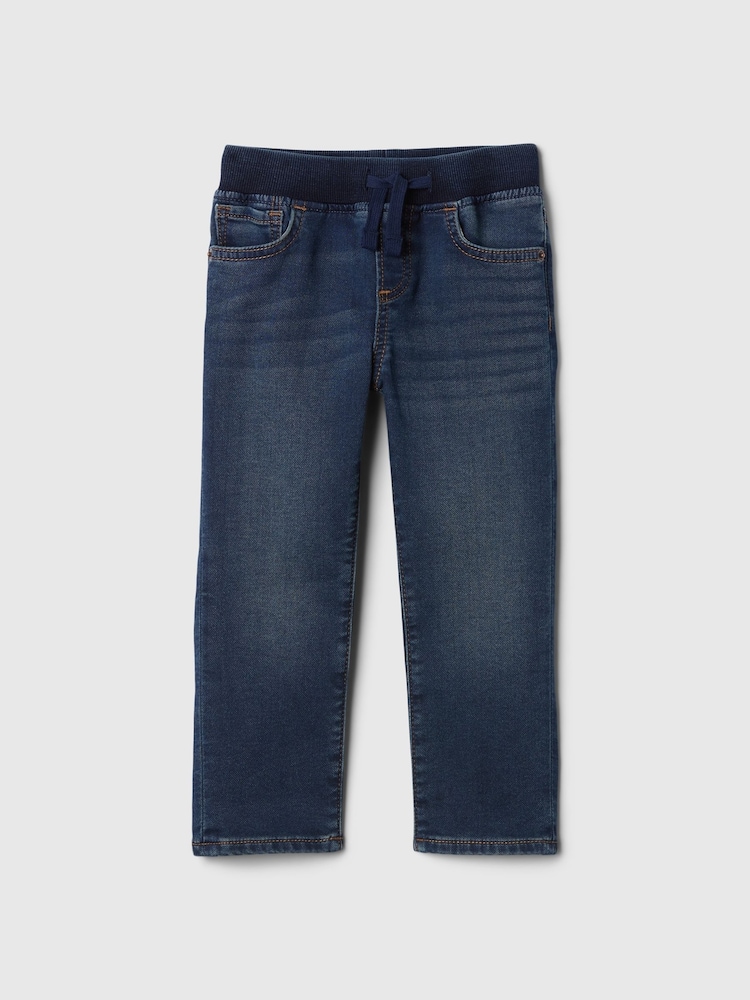 Gap Dark Wash Pull On Slim Jeans (6mths-5yrs) - Image 1 of 3