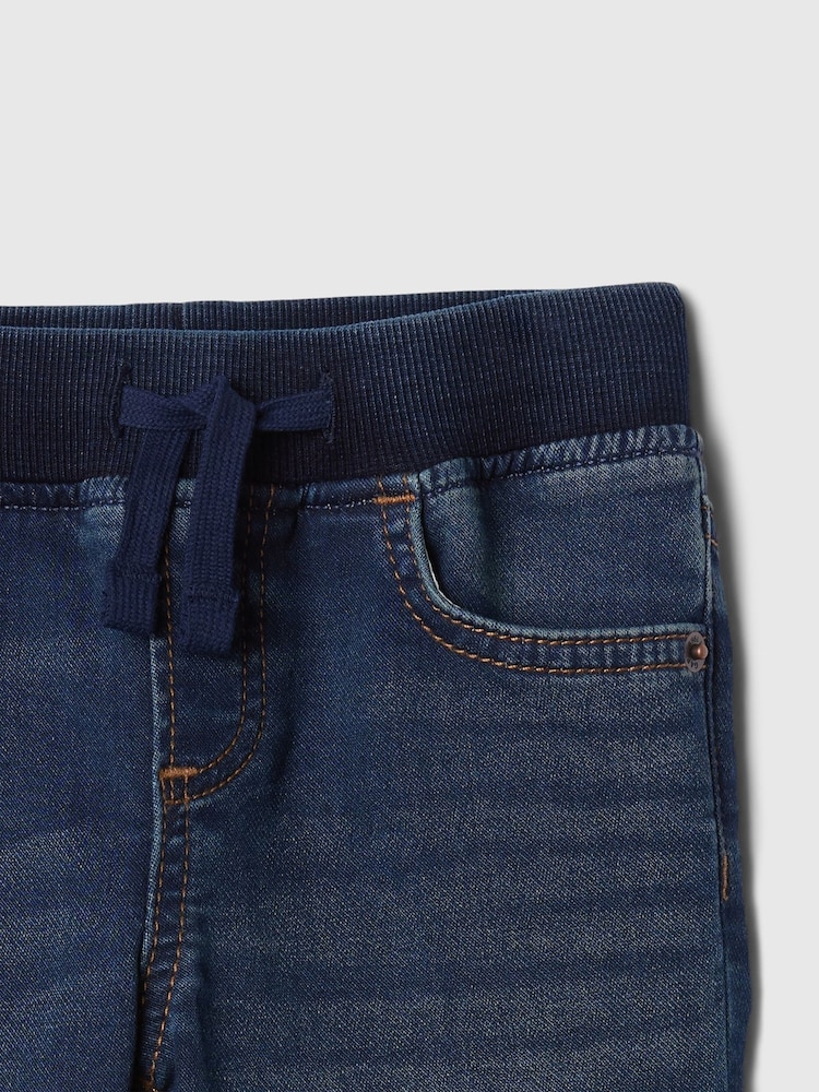 Gap Dark Wash Pull On Slim Jeans (6mths-5yrs) - Image 3 of 3