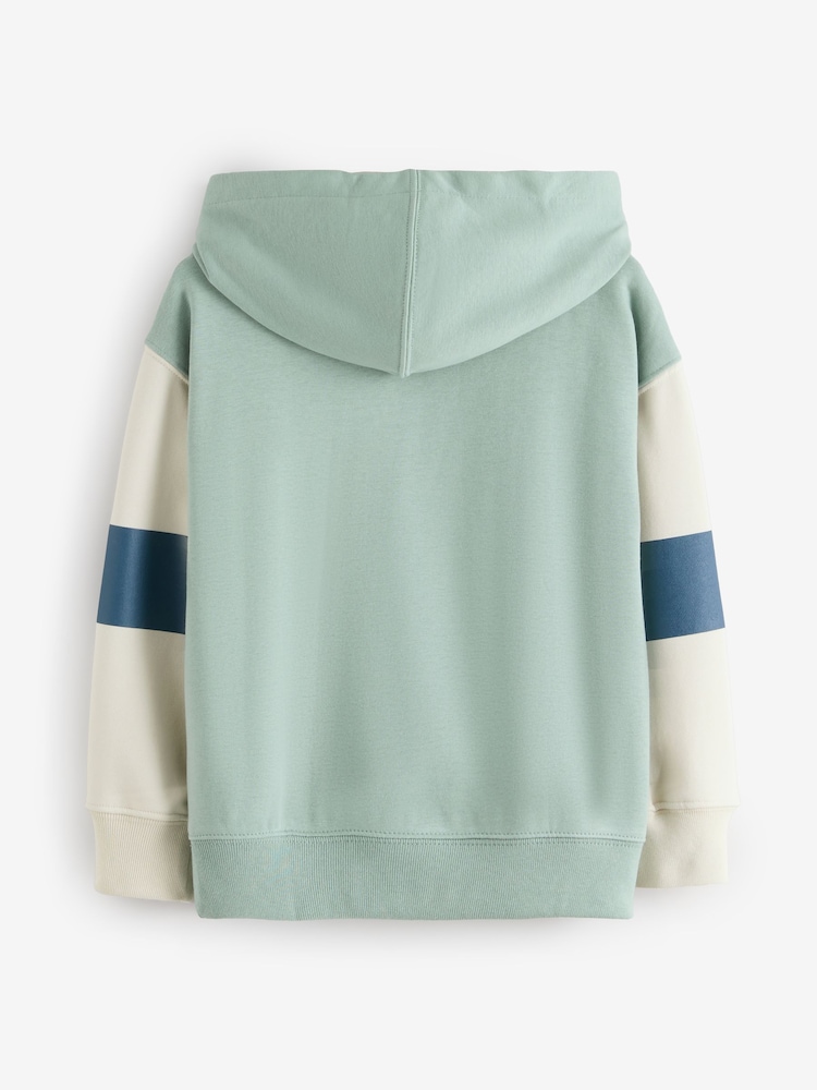 Gap Kids Relaxed Gap Logo French Terry Hoodie (4-13yrs) - Imaginea 2 din 5