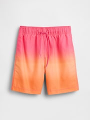 Gap Red 5 inch Recycled Swim Trunk (4-13yrs) (4-13yrs) - Image 1 of 3