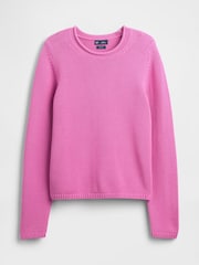Gap Pink Rolled-Neck Jumper - Image 5 of 5