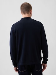 Gap Navy Blue Relaxed Cardigan - Image 2 of 4