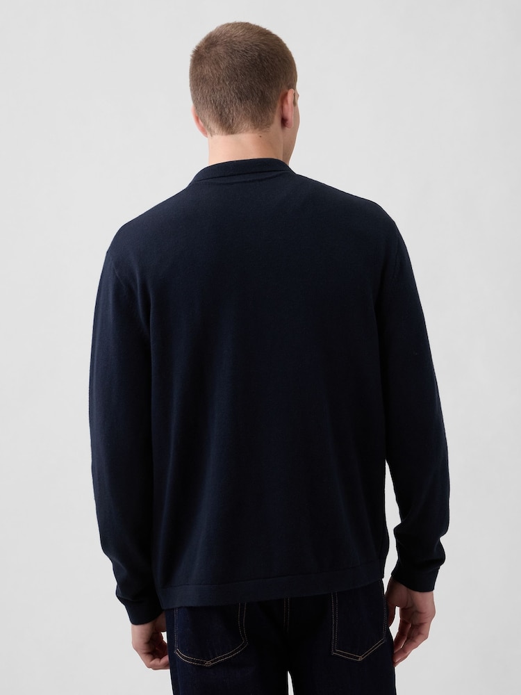 Gap Navy Blue Relaxed Cardigan - Image 2 of 4