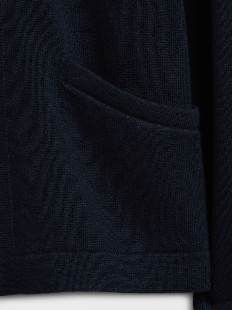 Gap Navy Blue Relaxed Cardigan - Image 4 of 4