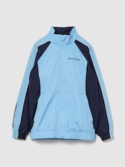 Albastru - Gap Relaxed Colourblock Windbreaker (4-13yrs) - Imaginea 1 din 3