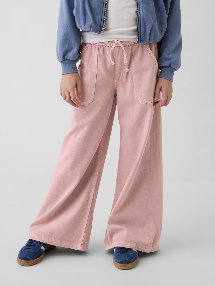 Blugi Gap cu talie joasă și croială largă (4-13ani) - Imaginea 1 din 5