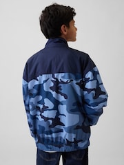 Gap Colourblock Camo Windbreaker (4-13yrs) - Imaginea 2 din 4