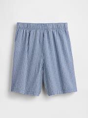 Gap Blue Boxer Pyjama Shorts (6-13yrs) - Image 2 of 6