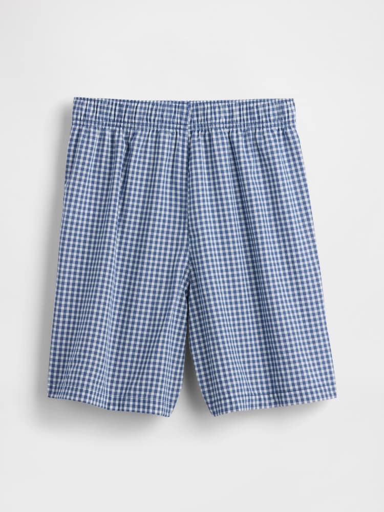 Gap Blue Boxer Pyjama Shorts (6-13yrs) - Image 2 of 6