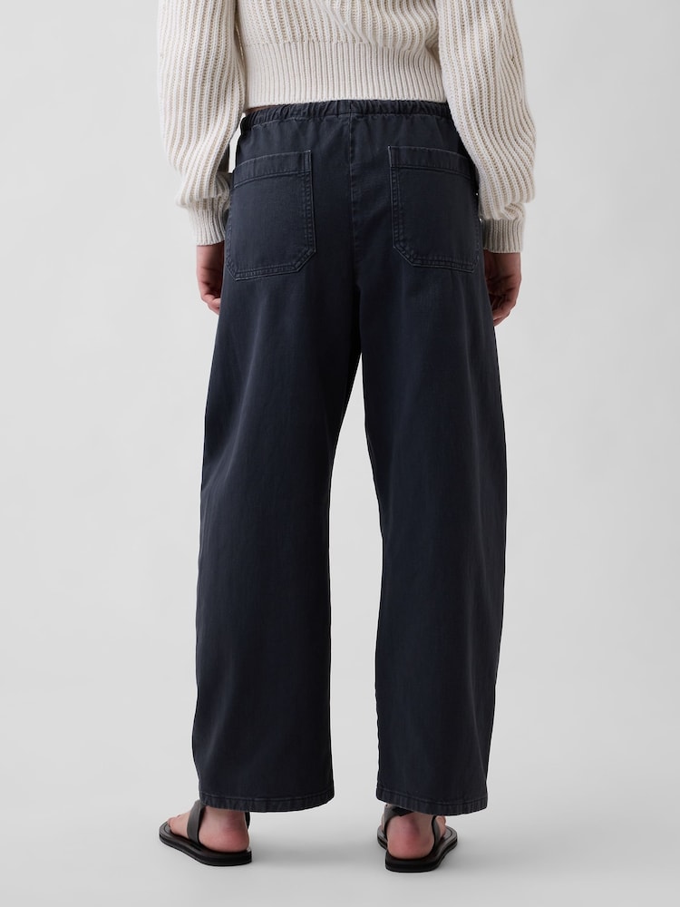 Schwarz - Gap Easy Double-Knee Barrel-Hose - Bild 2 von 4