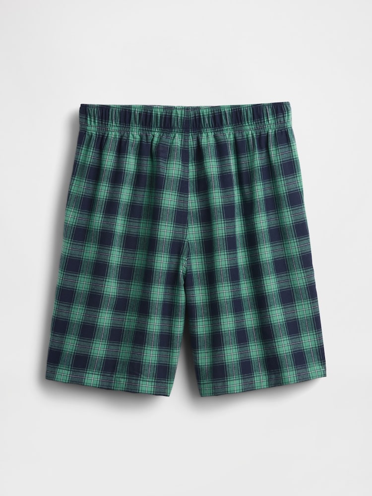 Grün kariert - Gap – Pyjama-Boxershorts (6–13J.) (6–13J.) - Bild 2 von 3