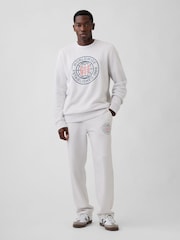 Gap White Relaxed Graphic Sweatshirt - Image 3 of 4