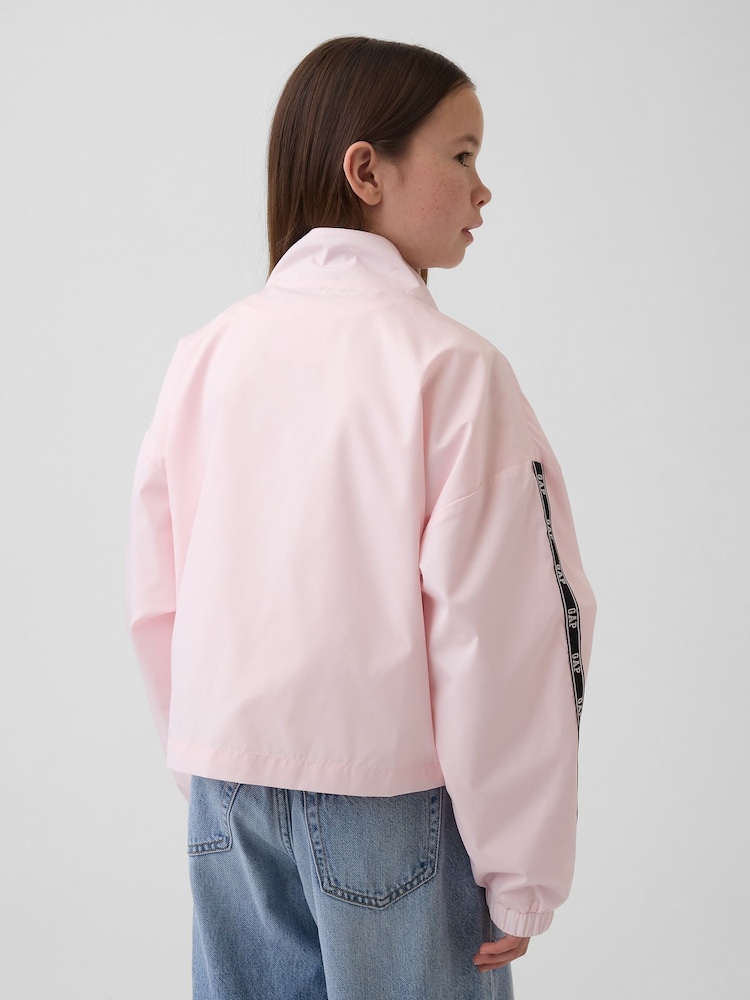 Gap Relaxed Windbreaker Jacket (4-13yrs) - Imaginea 2 din 5