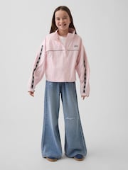 Gap Relaxed Windbreaker Jacket (4-13yrs) - Imaginea 3 din 5