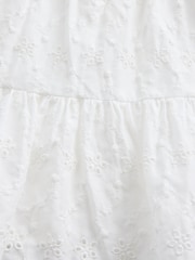 Gap White Tiered Eyelet Vest (4-13yrs) - Image 5 of 5