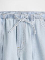 Blugi Gap cu talie joasă și croială largă (4-13ani) - Imaginea 5 din 5