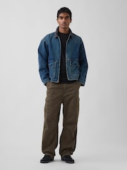 Svart - Gap Everyday Soft Mini Logo T-skjorte - Bilde 3 av 4