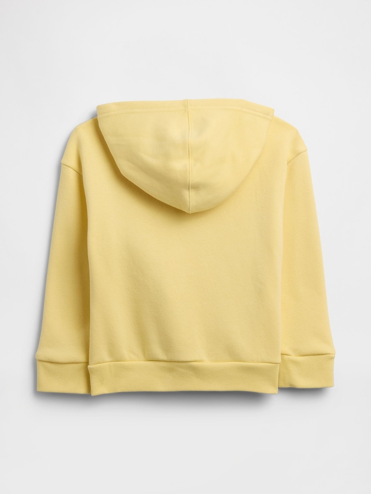 Gap Yellow Relaxed Logo Zip Hoodie (6mths-5yrs) - Image 2 of 3 Gap Yellow Relaxed Logo Zip Hoodie (6mths-5yrs) - Image 2 of 3