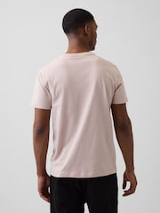 Gap Pink Logo Pocket T-Shirt - Image 2 of 4