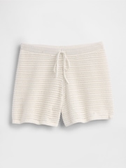 Gap White Crochet Easy Shorts - Image 5 of 5