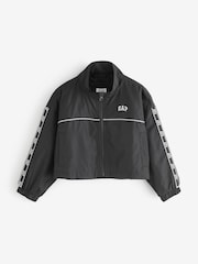 Gap Black Relaxed Windbreaker Jacket (4-13yrs) - Image 1 of 6