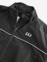 Gap Black Relaxed Windbreaker Jacket (4-13yrs) - Image 3 of 6