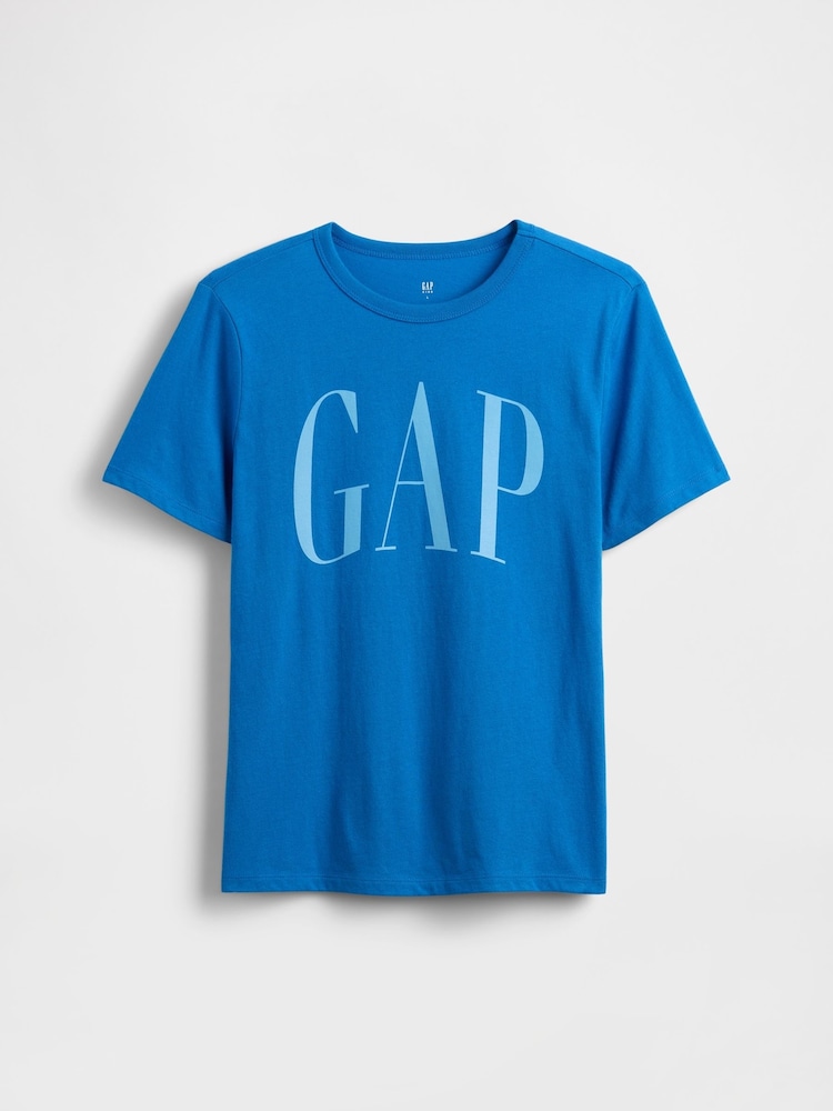 Gap Blue Logo T-Shirt (4-13yrs) - Image 1 of 3
