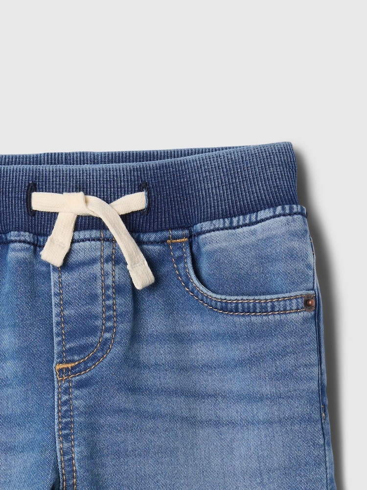 Gap Medium Wash Pull On Slim Jeans (6mths-5yrs) - Image 3 of 3