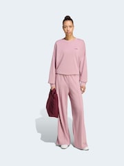 adidas Mauve Purple Colourpop Crew Neck Sweatshirt - Image 3 of 6