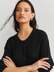 By Malene Birger Black Montie Cardigan - Image 5 of 6