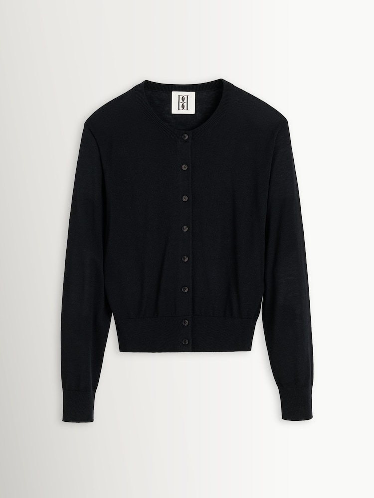 By Malene Birger Black Montie Cardigan - Image 6 of 6