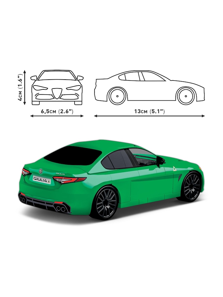Cobi Alfa Romeo Gulia Quadrifoglio Model - Image 2 of 4