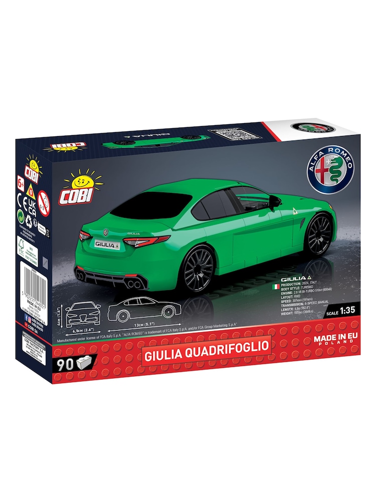 Cobi Alfa Romeo Gulia Quadrifoglio Model - Image 4 of 4