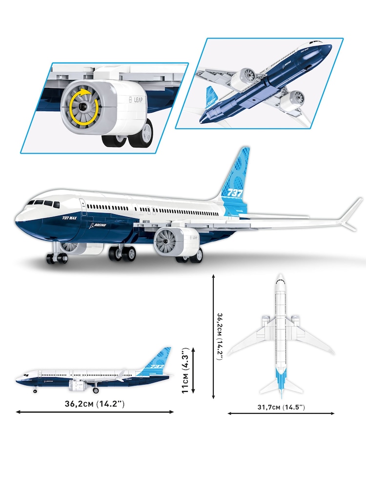 Cobi Boeing 737 - 8 Model - Image 2 of 5