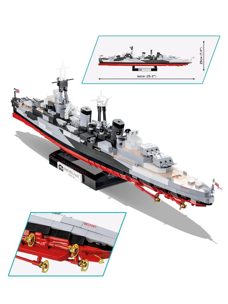 Cobi Hms Belfast Model - Image 2 of 5