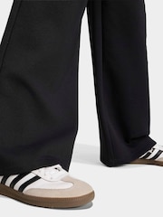 adidas Originals Black Wide Leg Joggers - Image 5 of 6