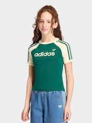 adidas Originals Green T-Shirt - Image 1 of 6