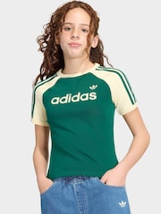 adidas Originals Green T-Shirt - Image 4 of 6