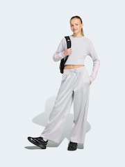 Grey - adidas Saten Donji deo trenerke - Slika 3 od 6