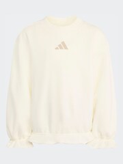 白色 - adidas Sweat Top & Jogger Set - 8的图像7｝