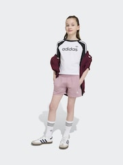 Ljubičasto - adidas Originals labave kratke hlače - Slika 3 od 6